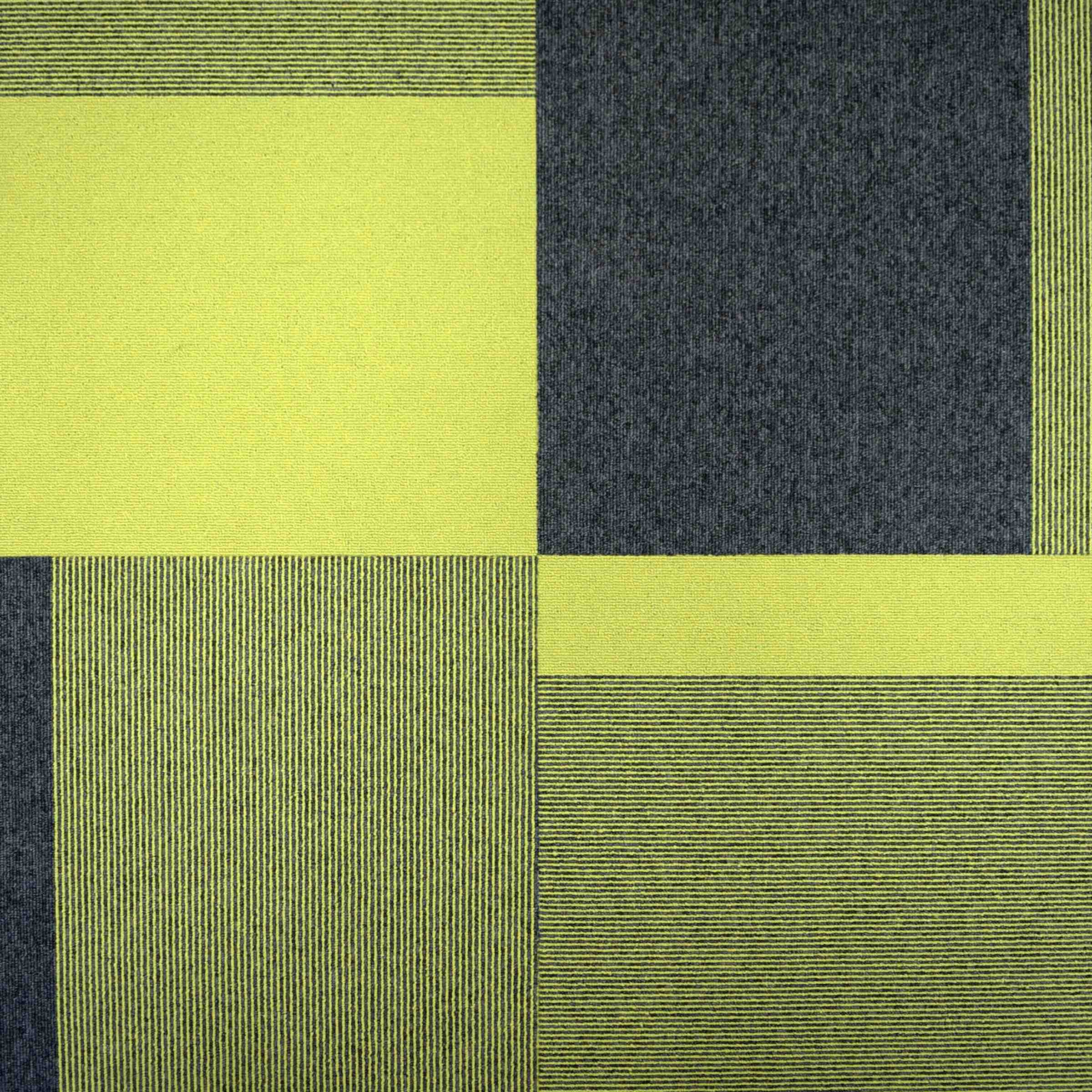 Total Contrast | Black Leaf | Paragon Carpet Tiles | Commercial Carpet Tiles