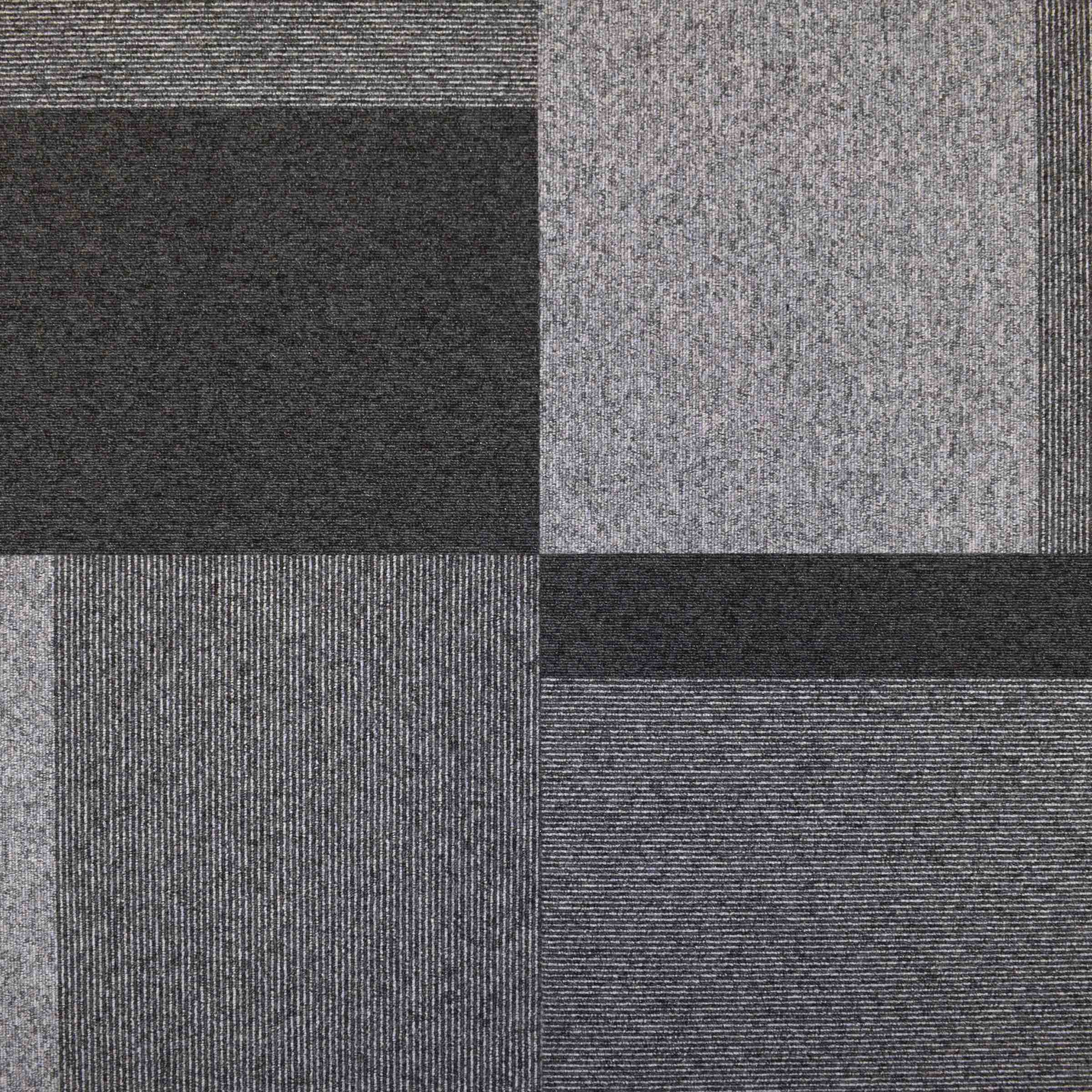 Total Contrast | Chrome Pelt | Paragon Carpet Tiles | Commercial Carpet Tiles